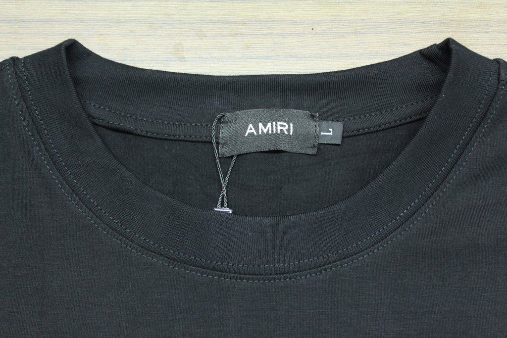 Camiseta Heavyweight Negro Monograma Blanco — Bordado Premium | JULALE DROP 01