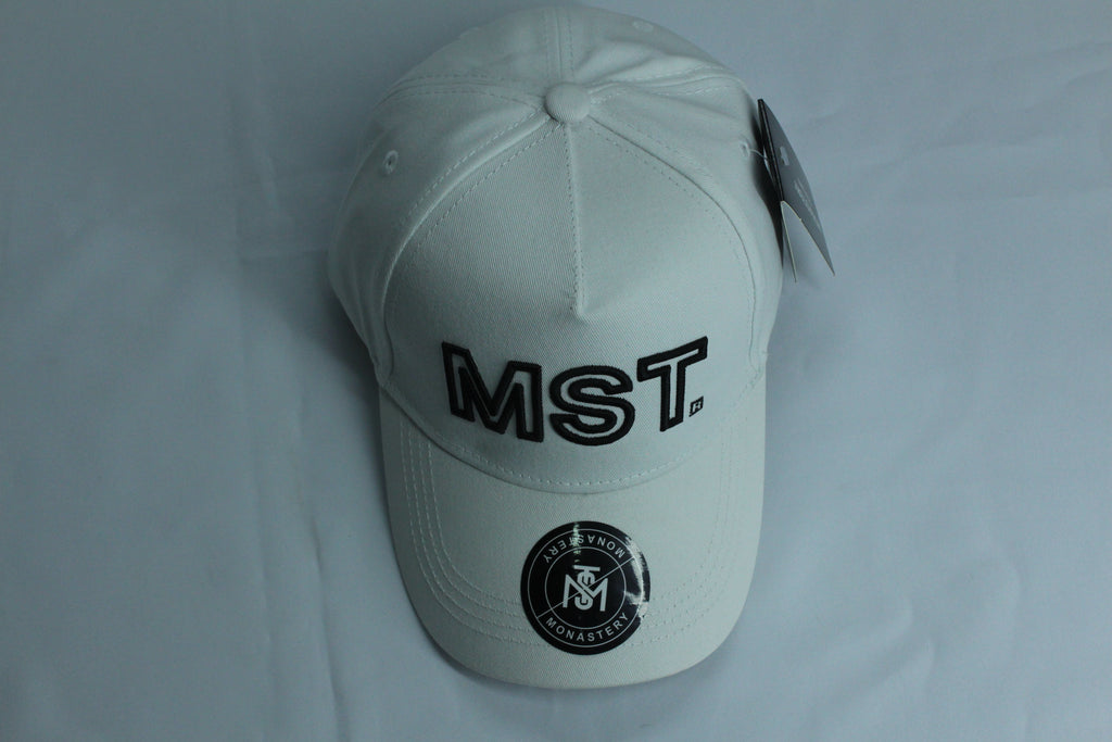 Gorra Premium Blanca Letras Bordadas Negro — Snapback Streetwear | JULALE DROP 01